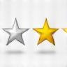 Empty star rating